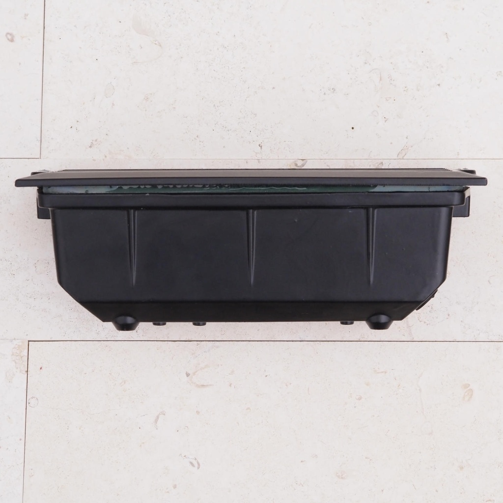 Outdoor recessed wall light 'Elegance' - Black (IP44)