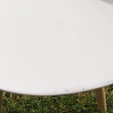 Armchair 'Sidera' in polyamide with wooden legs