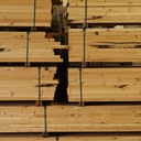 Planed panel in reclaimed glued laminated timber (L. min 245 x 45 cm)