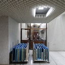 Light diffusing ceiling 'Mille Feuille' from Générale de Banque (3,2 m²)