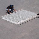 Support profile for light diffusing ceiling 'Mille feuille' from Générale de Banque