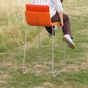Stackable high chair by Gispen