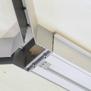 Office table 'H2O' by Ibens & Bataille for Bulo (180 x 80 cm)