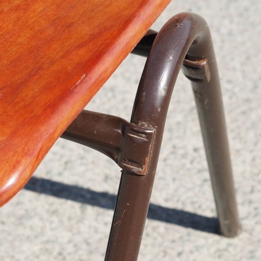 Stackable kids chair in pagwood by Thur-op-Seat (Pagholz)