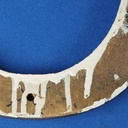 Floor numbers solid brass by Jules Wabbes ca. 1970