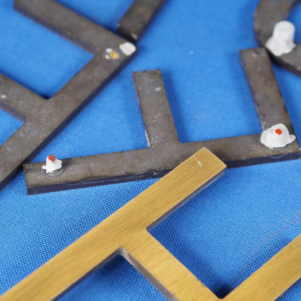 Elevator Signage by Jules Wabbes for Generale de Banque ca.1970