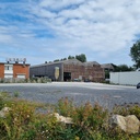 Planed panel in reclaimed glued laminated timber (L. min 245 x 45 cm)