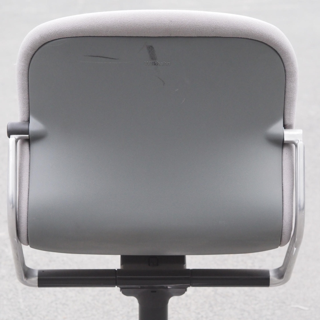 Swivel office chair 'FS 211/8' by Klaus Franck & Werner Sauer for Wilkhahn (ca. 1980) - Grey/Dark grey