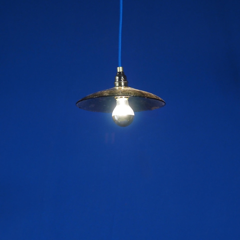 Hanging light 'Pipo' in opaline glass - Smoked