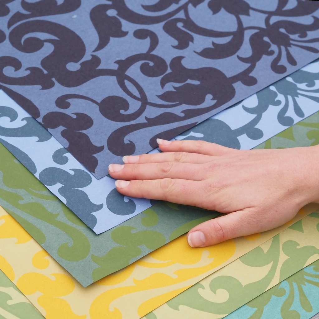 Set of wallpaper 'Orphée' by Emery&Cie (3,38 m²) - Green