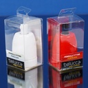 Socket in gloss porcelain by Belucca (E27) - Red or white