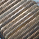 Single door plate in sand-cast bronze by Jules Wabbes from the Générale de Banque