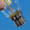 Bulb "Ledvance classic A60 clear filament glass dimmable" (bayonet) Energy class E