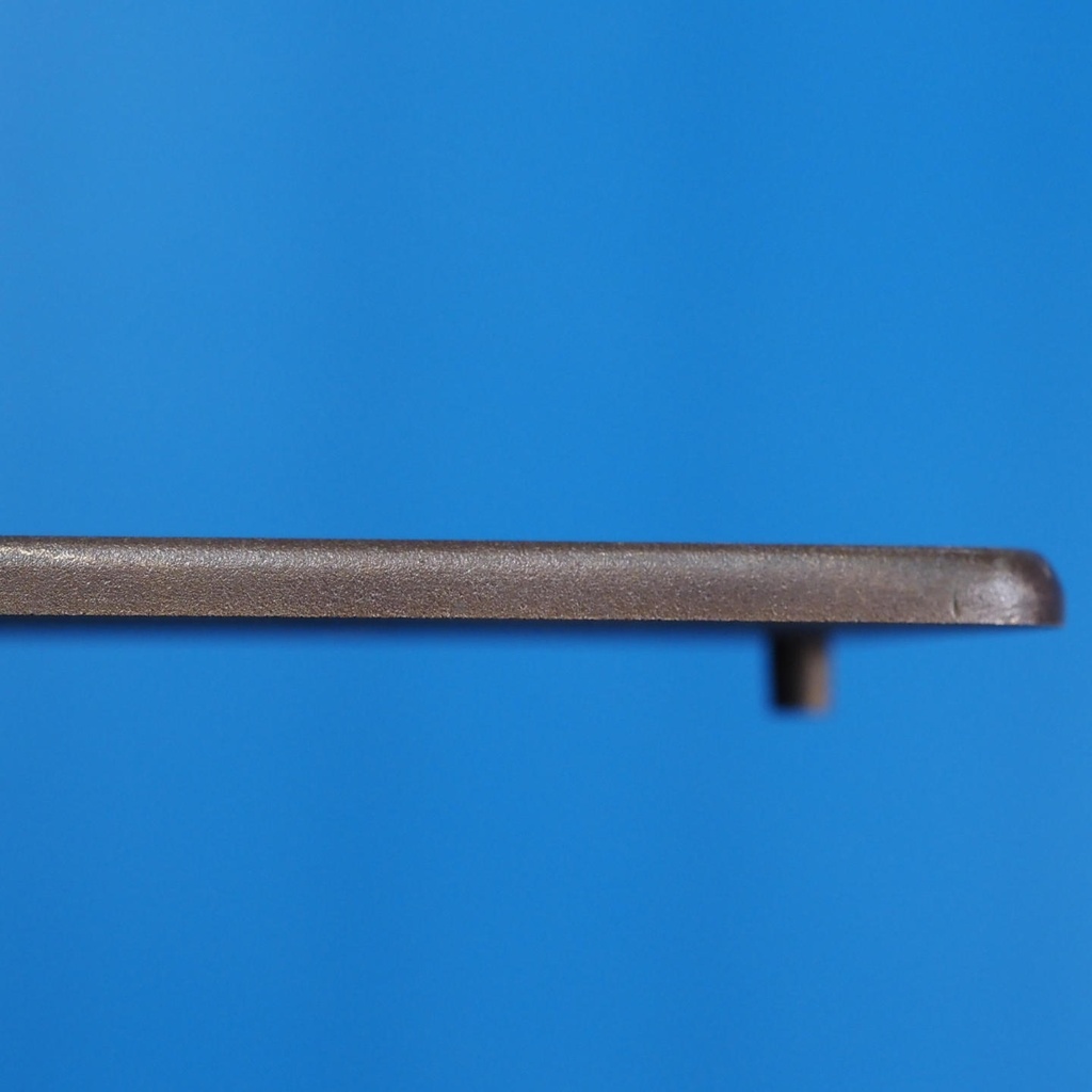 Single handle plate with keyhole in sand-cast bronze by Jules Wabbes from the Générale de Banque (Right)