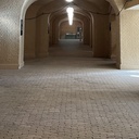 Reclaimed paving brick in clay by Wienerberger from The Royal Museum of Fine Arts Antwerp - Sold per m2