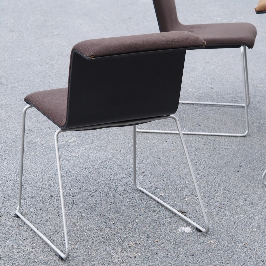 Stackable chair 'Tab' by Alain Berteau for Bulo (various colors)
