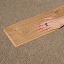 Parquet in solid oak with singularities (W. 19 cm)