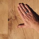 Parquet in solid oak with singularities (W. 19 cm)