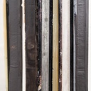 Large glass window from CBR Building by Constantin Brodzki & Marcel Lambrichs (ca. 1970)