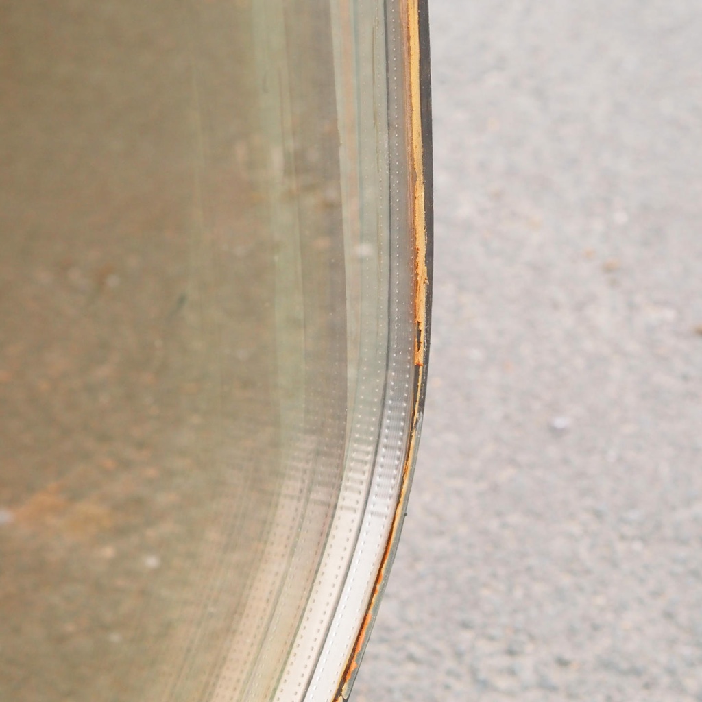 Large glass window from the ground floor of the CBR Building by Constantin Brodzki & Marcel Lambrichs (ca. 1970)