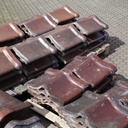 Wall coping tiles in glazed clay - Only available in our physical shop