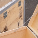 Wooden crate 'Meudon' from Brasseries de la Marine (ca. 1960)