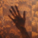 Door in veneered wood with bronze door handles by Jules Wabbes (H. 252,2 x 101 cm)