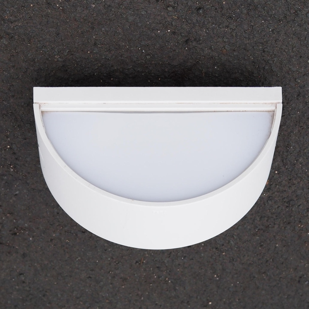 Wall light '3231' in opaline glass and die cast aluminium by Bega (35 cm)