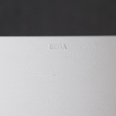 Wall light '3231' in opaline glass and die cast aluminium by Bega (35 cm)