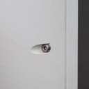 Wall light '3121' in opaline glass and die cast aluminium by Bega (25 cm)