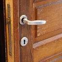 Door in solid wood (H. 239 x W. 90 cm) - Left