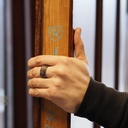 Door in solid wood (H. 239 x W. 90 cm) - Left