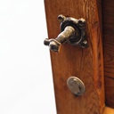 Door in solid wood (H. 239 x W. 90 cm) - Left