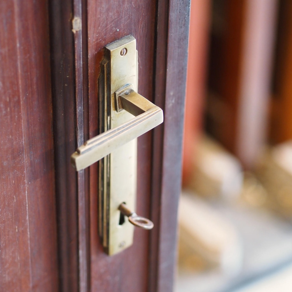 Door in solid wood (H. 239 x W. 90 cm) - Left