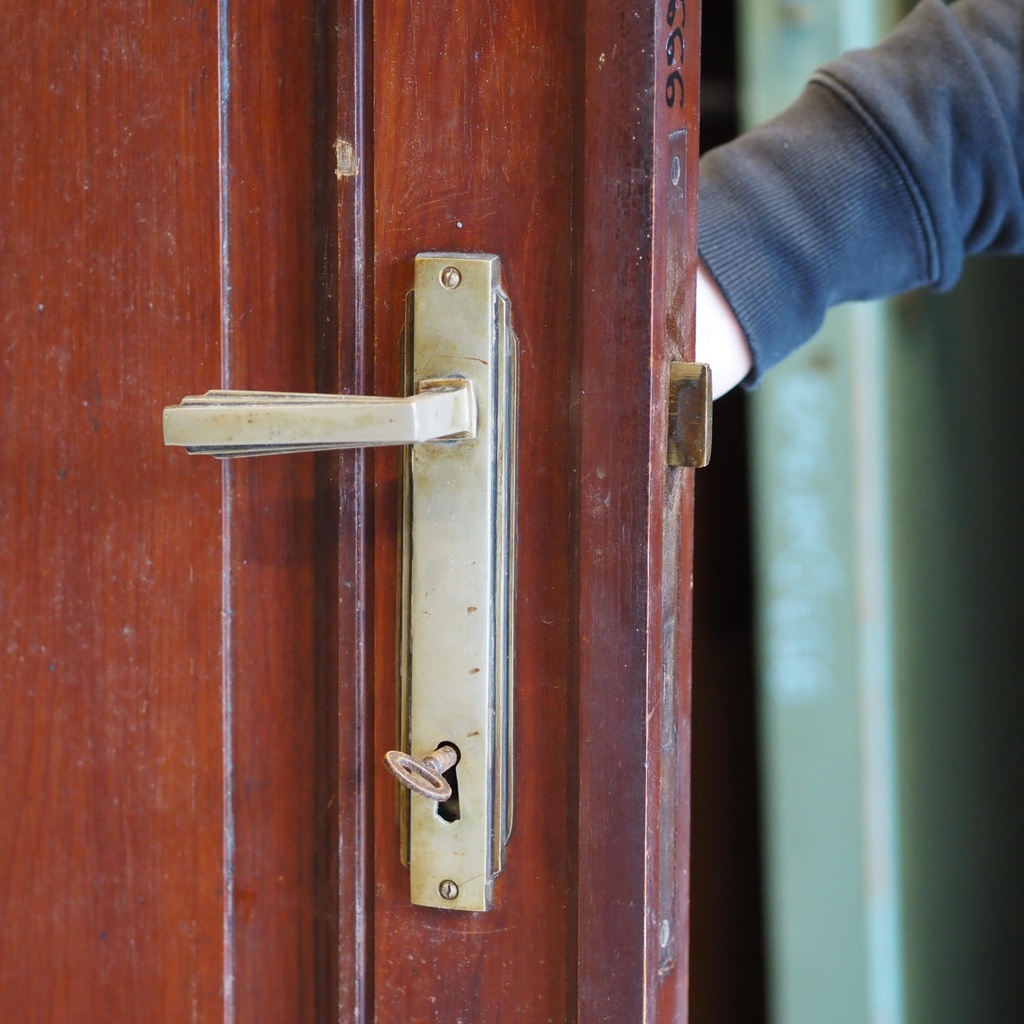 Door in solid wood (H. 239 x W. 90 cm) - Left