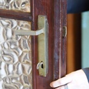 Door in solid wood (H. 239 x W. 90 cm) - Left