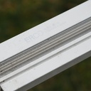 ERCO recessed flanged 3-phase track (used) - (300 cm)