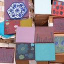 Handmade cement tile by Emery&Cie (20 x 20 cm) - Only available in our physical shop