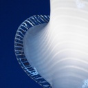 Hanging light 'Amelia' in frosted glass