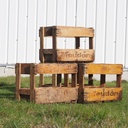 Wooden crate 'Meudon' from the Brasserie de la Marine (ca. 1960)