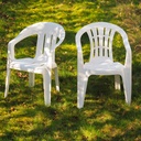 Stackable garden chair in polypropylene by Jardin