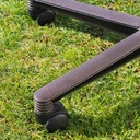 Swivel office chair 'FS 211/8' by Klaus Franck & Werner Sauer for Wilkhahn (ca. 1980) - Grey/Dark grey