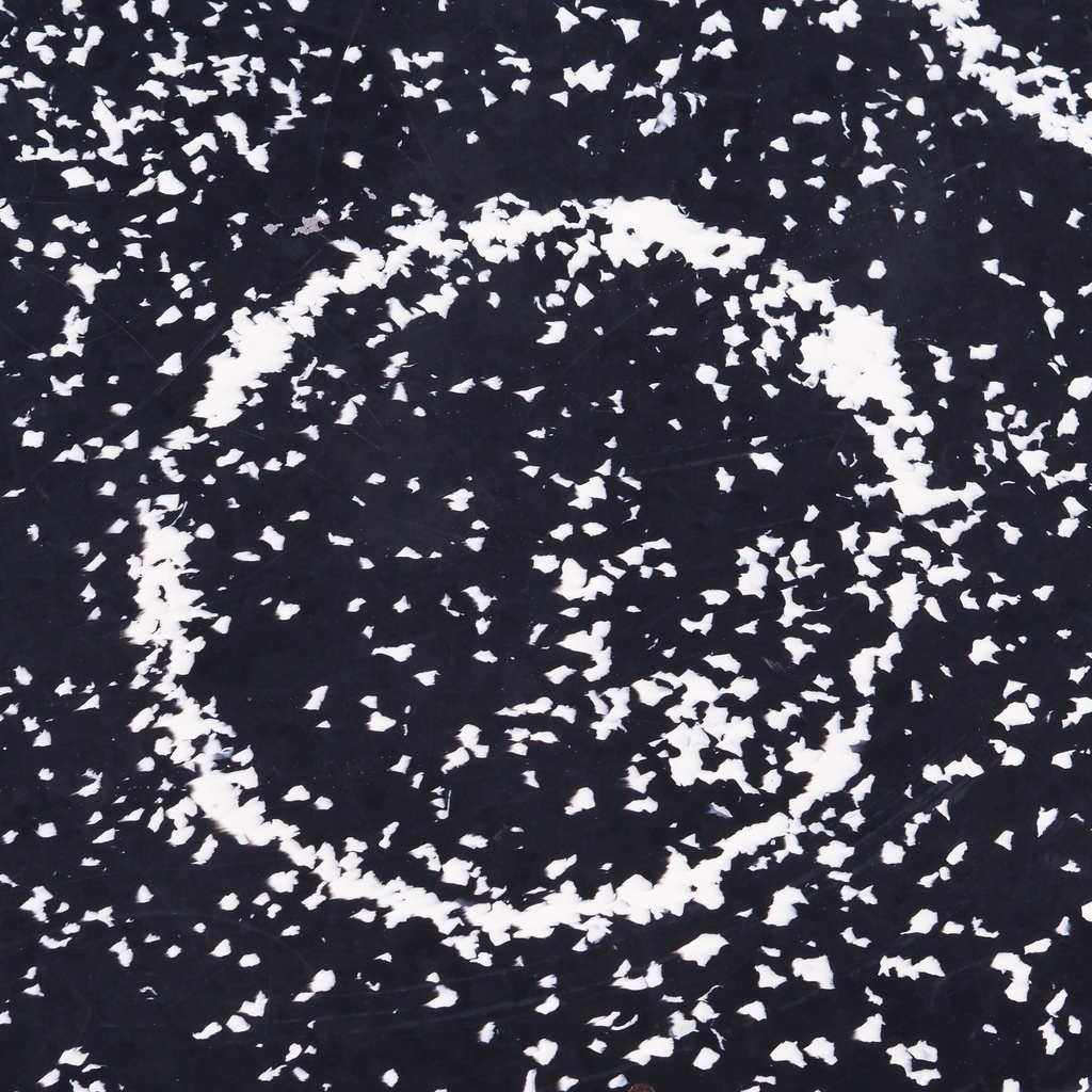 Square cafeteria table 'Aequus' by Pierre-Emmanuel Vandeputte