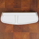 Glass holder in glazed porcelain