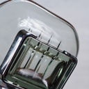 Soap holder in glazed porcelain