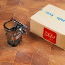 Soap holder in glazed porcelain