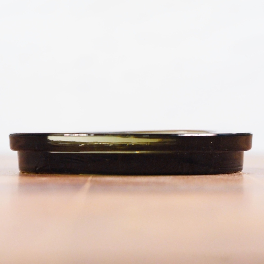 Soap holder in glazed porcelain