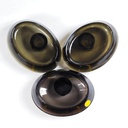 Soap dish 'Omega' in smoked crystal by Turk+Bolte