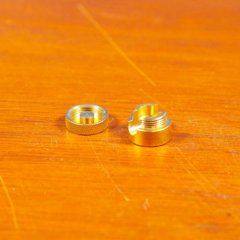 Cable hook in solid brass