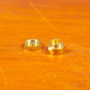 Cable hook in solid brass